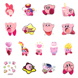 Kirby Star Allies Game Stickers