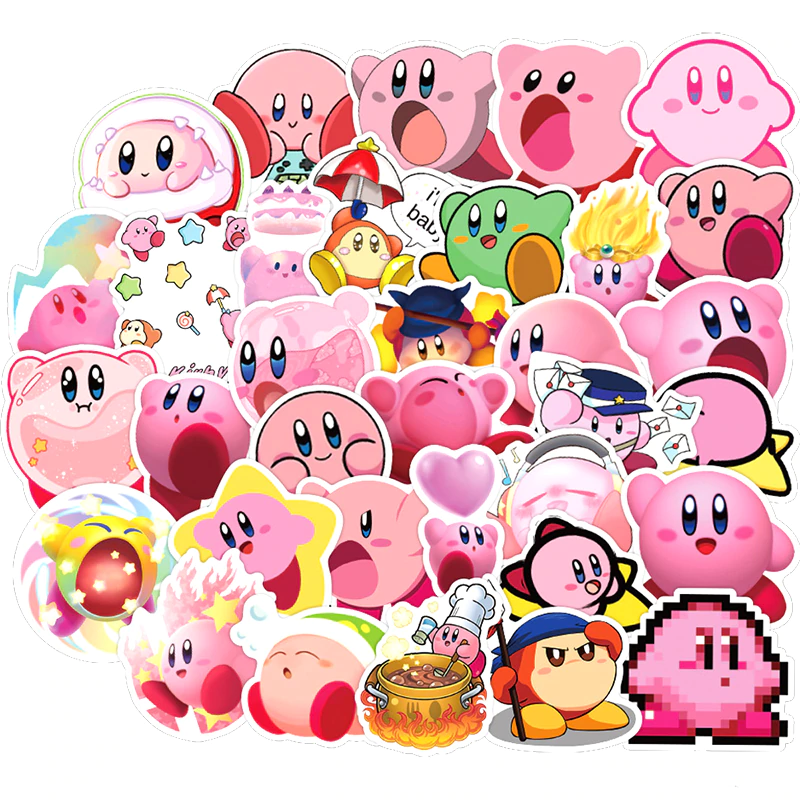 Kirby Star Allies Game Stickers