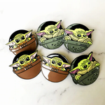 Baby Yoda Metal Badge Pin