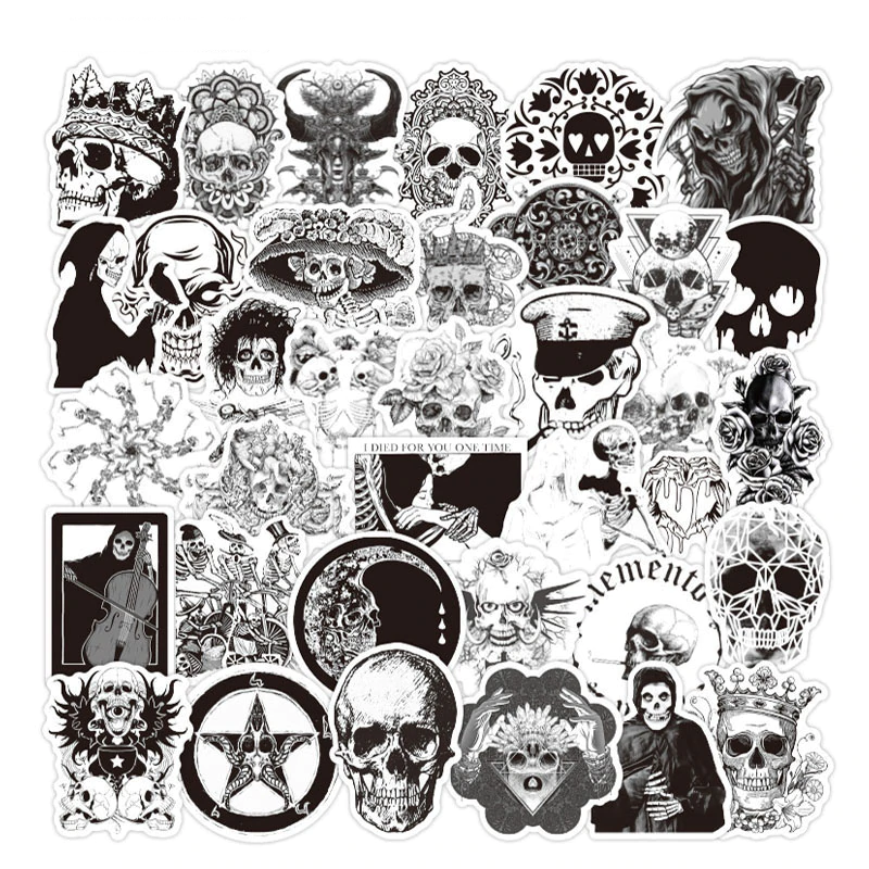 Skull Skeleton Stickers