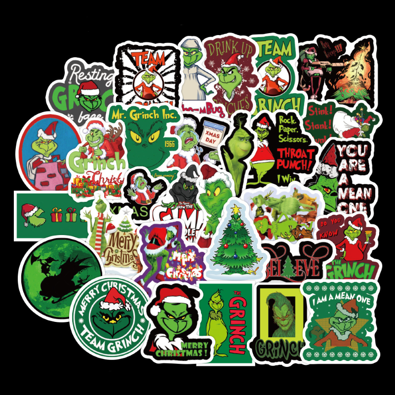 The Grinch Stickers