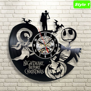 Jack Skellington Love Sally Wall Clock