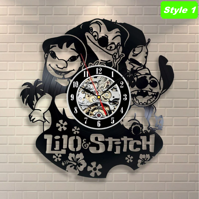 Lilo & Stitch Wall Clock