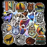 Wild Wolf Stickers