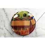 Baby Yoda Button Pin