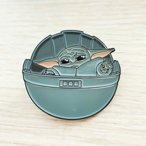 Baby Yoda Soft Enamel Pin