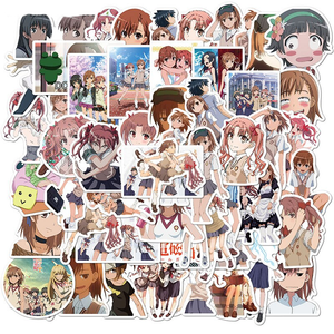 Toaru Kagaku No Railgun Anime Stickers