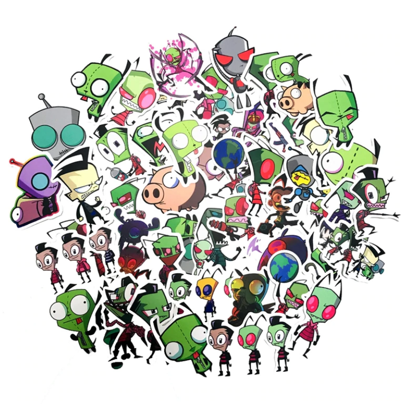 Invader Zim Stickers