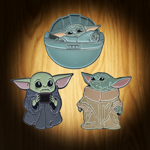 Baby Yoda Soft Enamel Pin