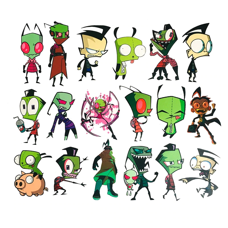 Invader Zim Stickers