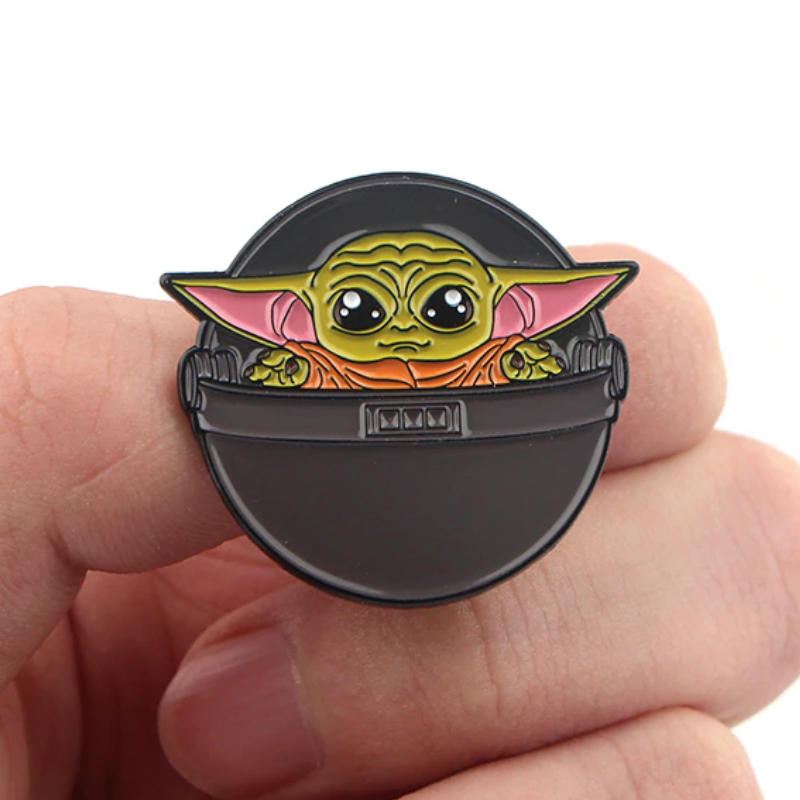 Baby Yoda Hard Enamel Pin