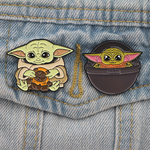 Baby Yoda Pins