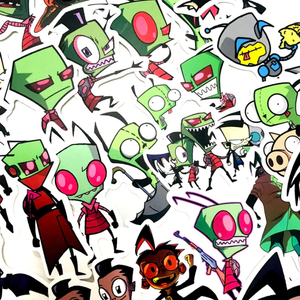 Invader Zim Stickers