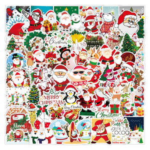 Santa Claus Christmas Stickers