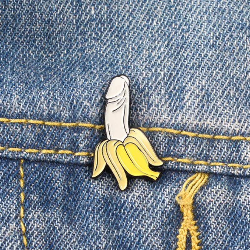 Bananas Enamel Pin