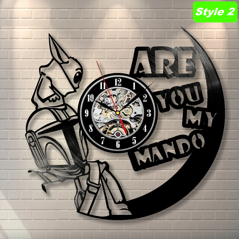 Baby Yoda Wall Clock