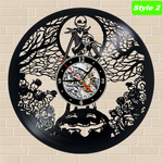 Jack Skellington Halloween Wall Clock