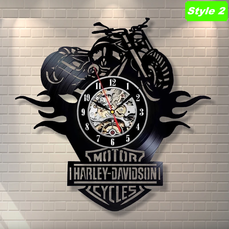 Harley Davidson Wall Clock