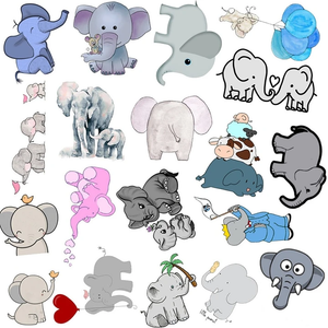 Elephant Stickers