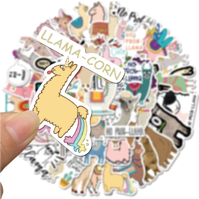 Alpaca Lama Alpacos Stickers