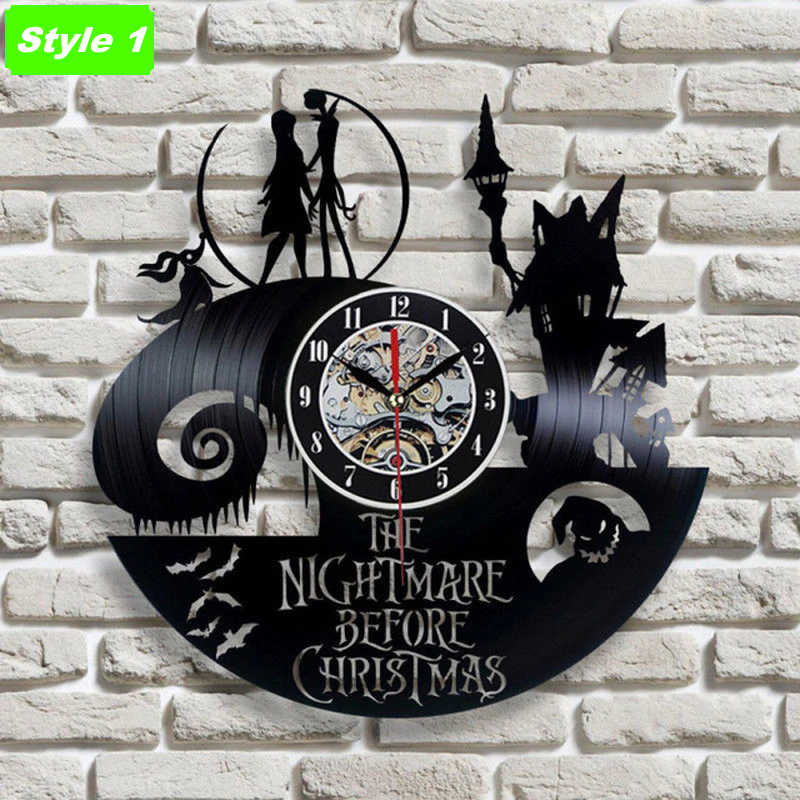 Jack Skellington Wall Clock