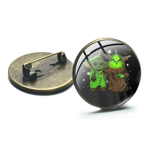 Baby Yoda Alloy Badge Pin