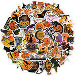 Pumpkin Halloween Jack Stickers