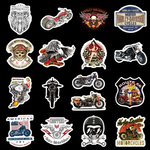 Halley Biker Stickers