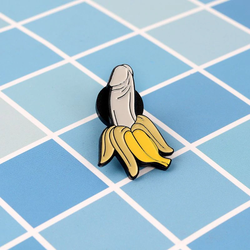 Bananas Enamel Pin