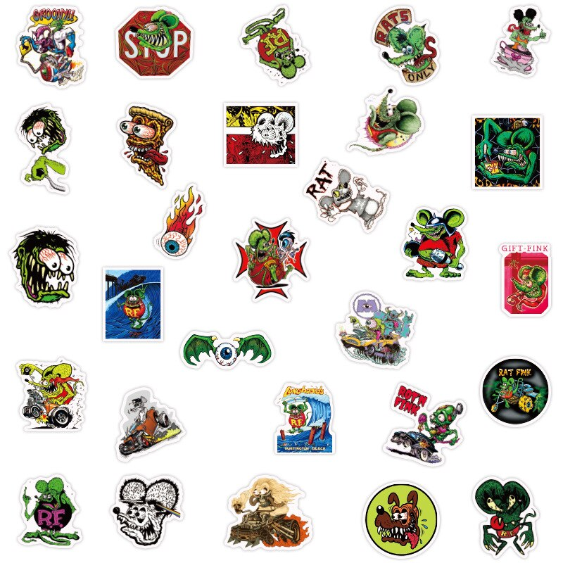 Rat Fink Stickers