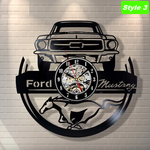 Ford Mustang Wall Clock