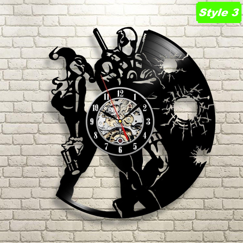 Deadpool Wall Clock