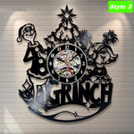 The Grinch Christmas Wall Clock