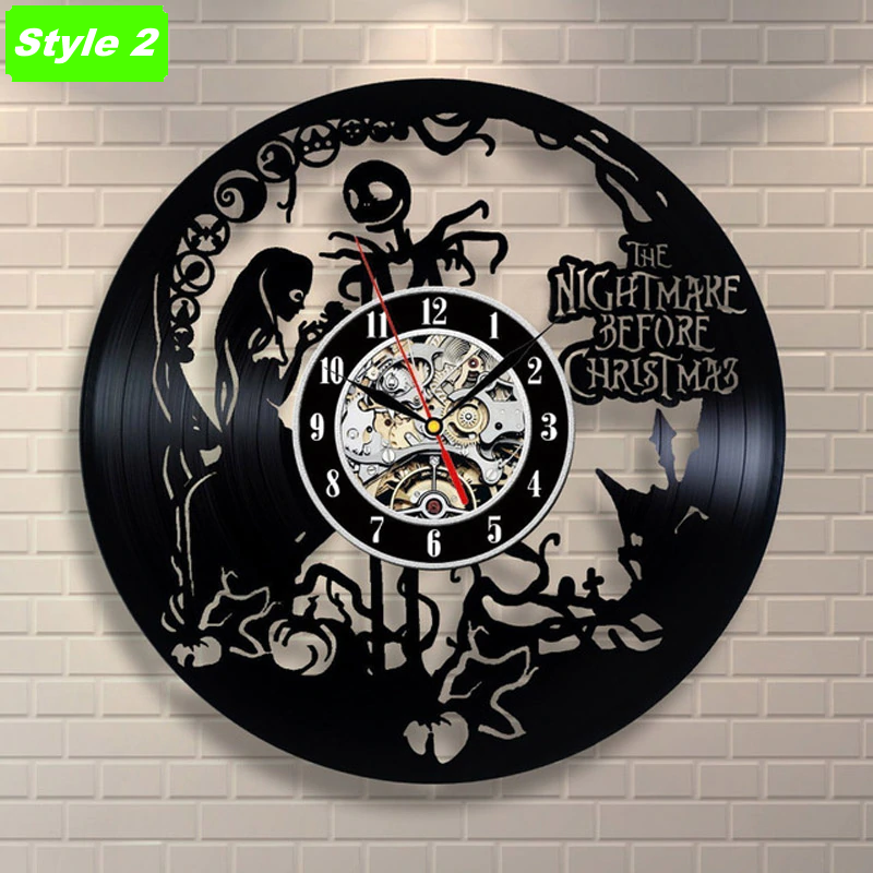 Jack Skellington Wall Clock