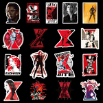 Black Widow Stickers