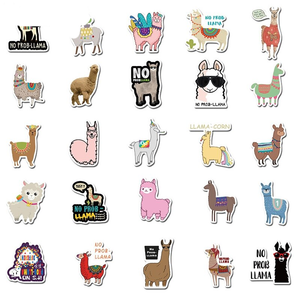 Alpaca Lama Alpacos Stickers