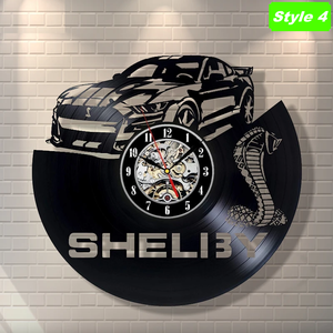 Ford Mustang Wall Clock