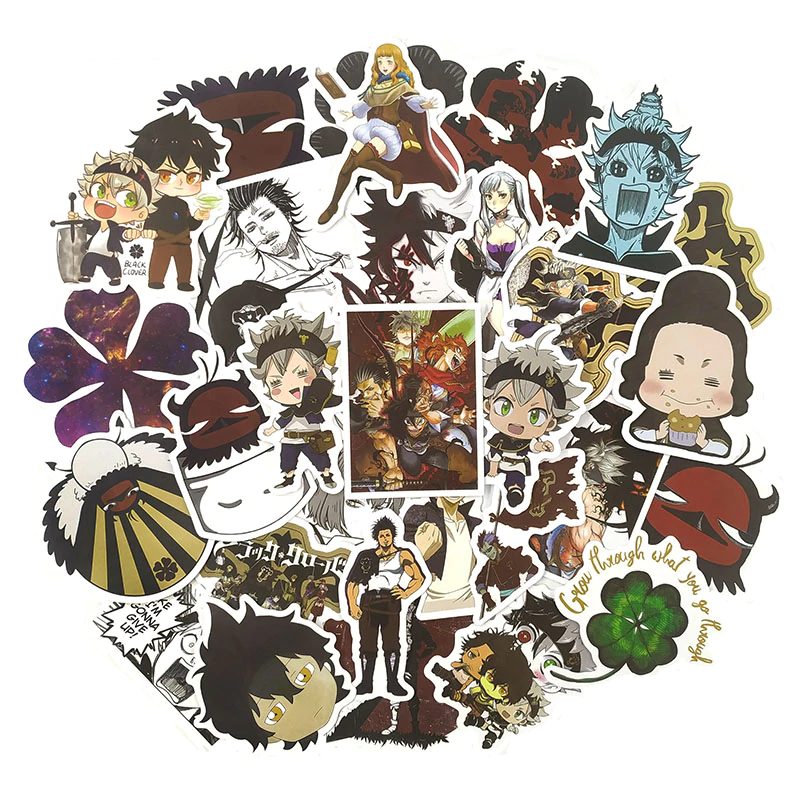 Black Clover Knights Anime Stickers