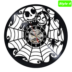 Jack Skellington Love Sally Wall Clock