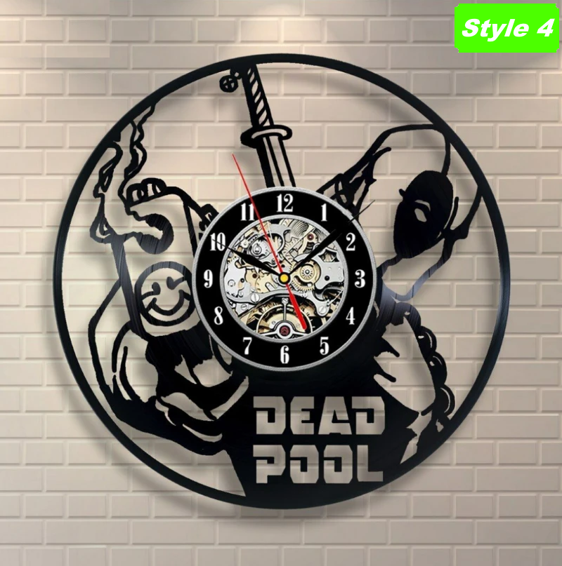 Deadpool Wall Clock