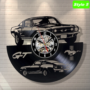 Ford Mustang Wall Clock