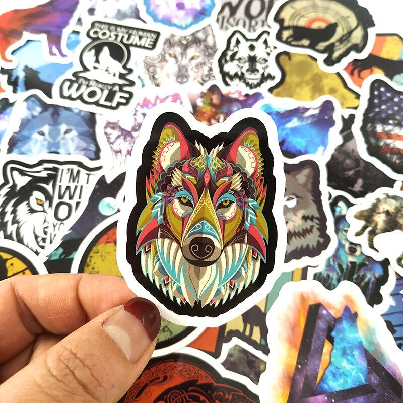 Wild Wolf Stickers