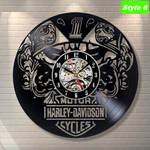 Harley Davidson Wall Clock