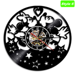 Mickey Love Wall Clock