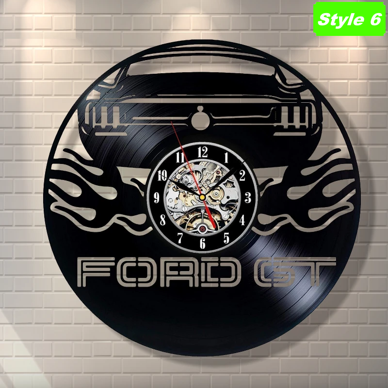 Ford Mustang Wall Clock