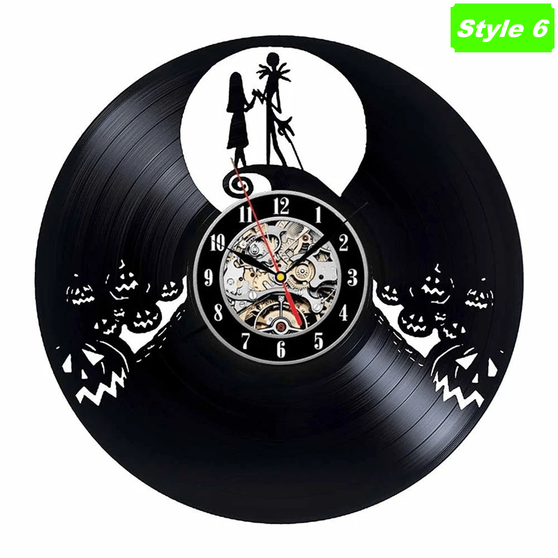 Jack Skellington Halloween Wall Clock