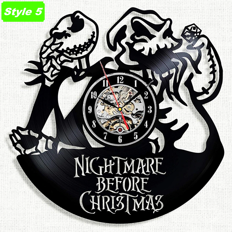 Jack Skellington Wall Clock