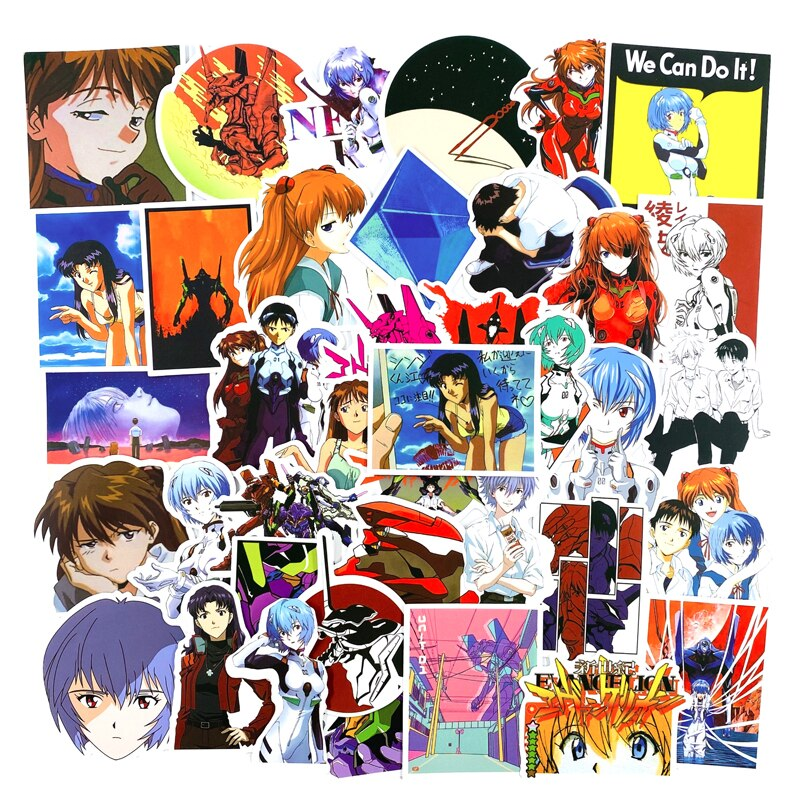 Evangelion Game Anime Stickers