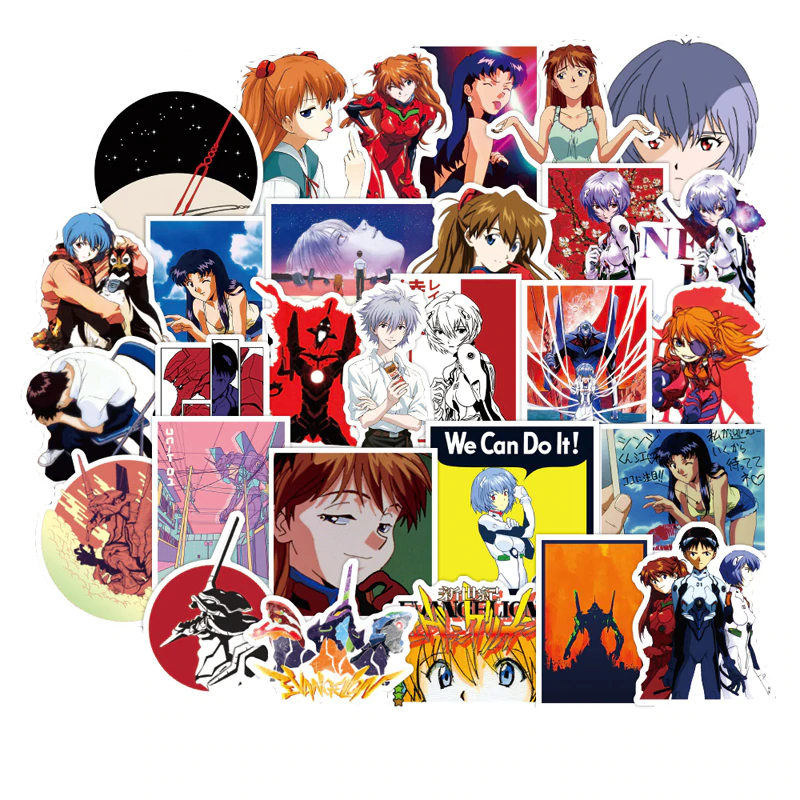 Evangelion Game Anime Stickers