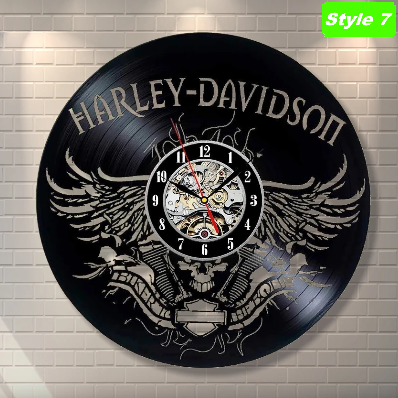 Harley Davidson Wall Clock